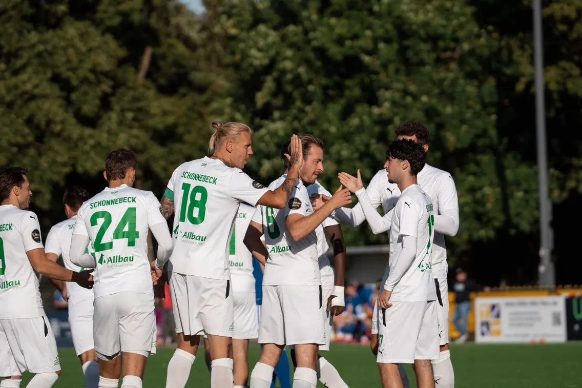 Foto zum Newsartikel Schwalben gewinnen letztes Testspiel