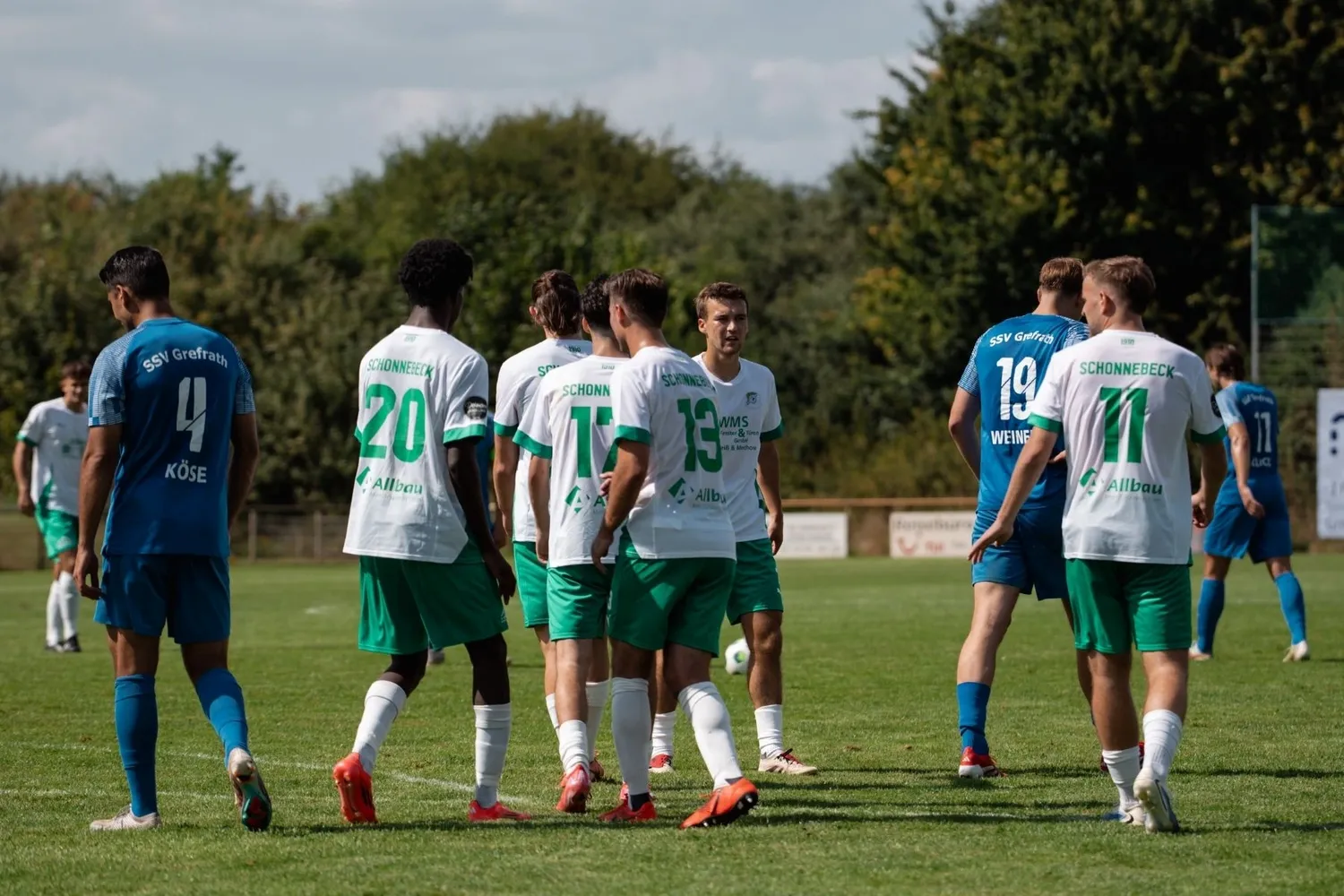 Schwalben testen gegen Adler Frintrop