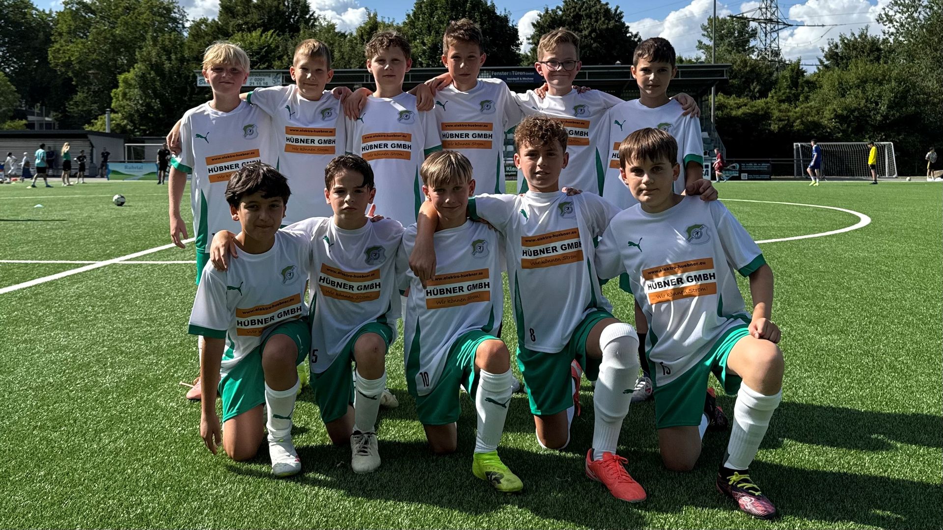 Mannschaftsfoto U12-Junioren II