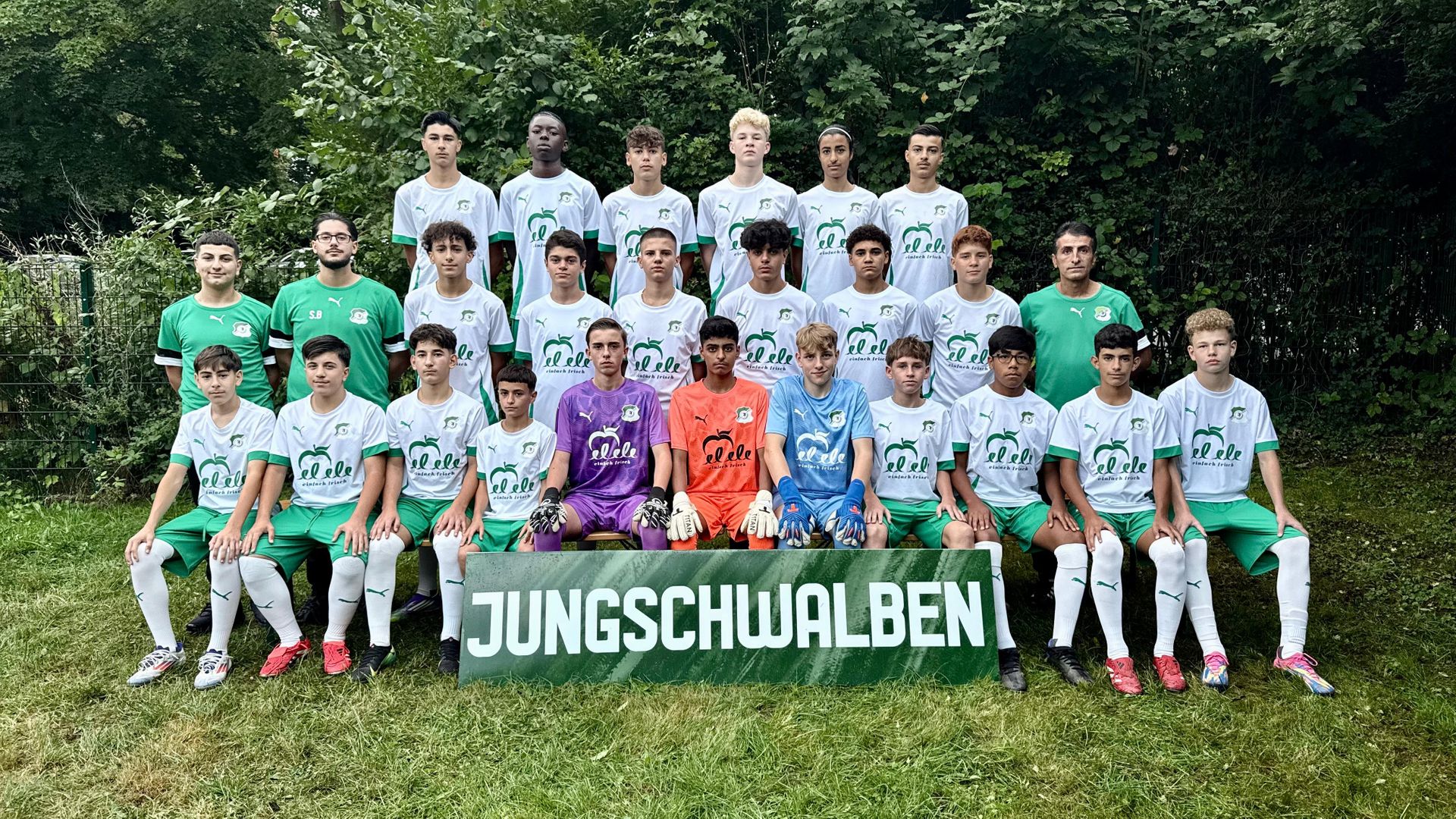 Mannschaftsfoto U15-Junioren