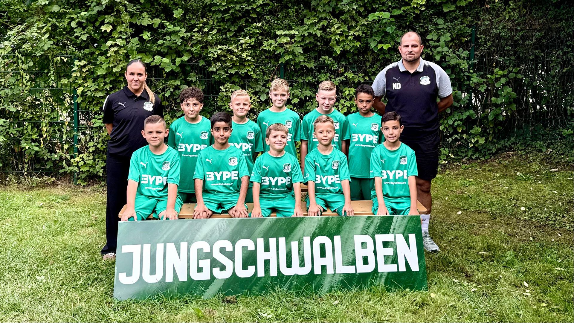 Mannschaftsfoto U9-Junioren I