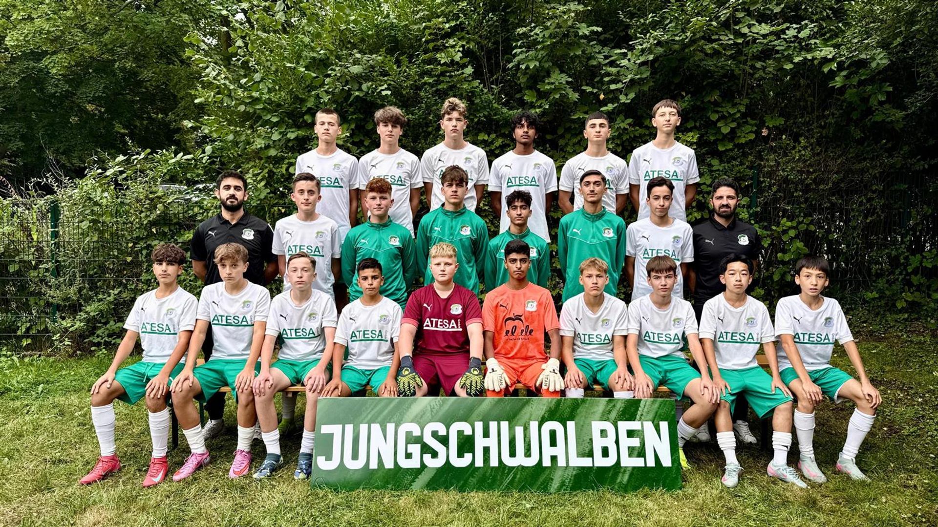 Mannschaftsfoto U16-Junioren II
