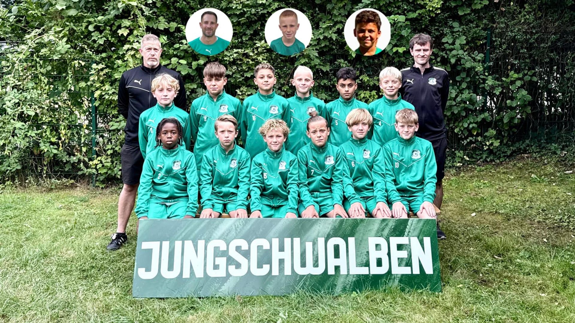 Mannschaftsfoto U12-Junioren