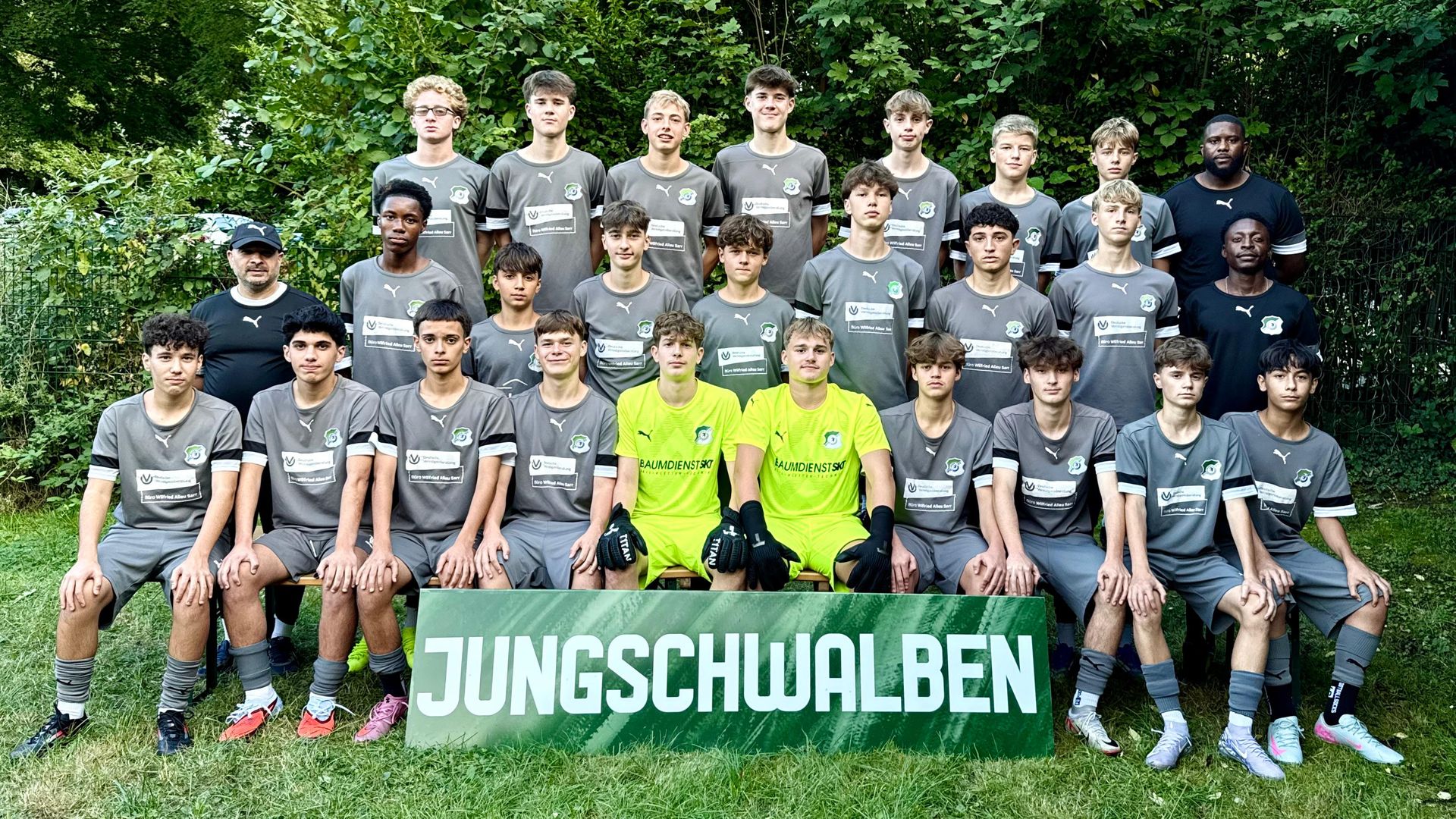 Mannschaftsfoto U16-Junioren