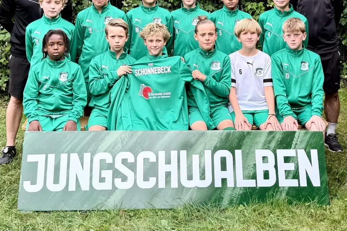 Foto zum Newsartikel Ein starker Sponsor für die U12