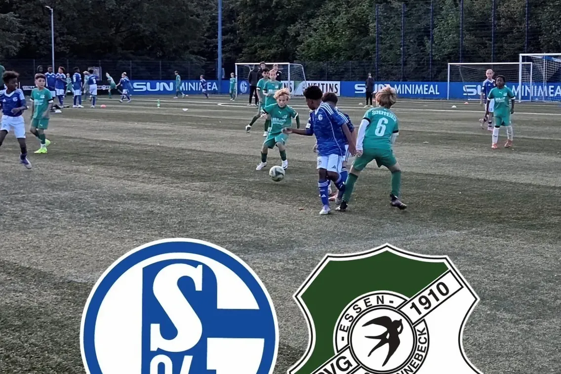 Foto zum Newsartikel U12: Flutlichtatmosphäre auf Schalke
