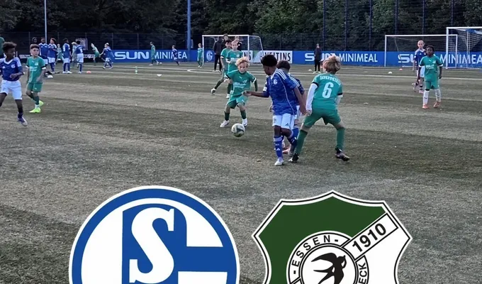 U12: Flutlichtatmosphäre auf Schalke