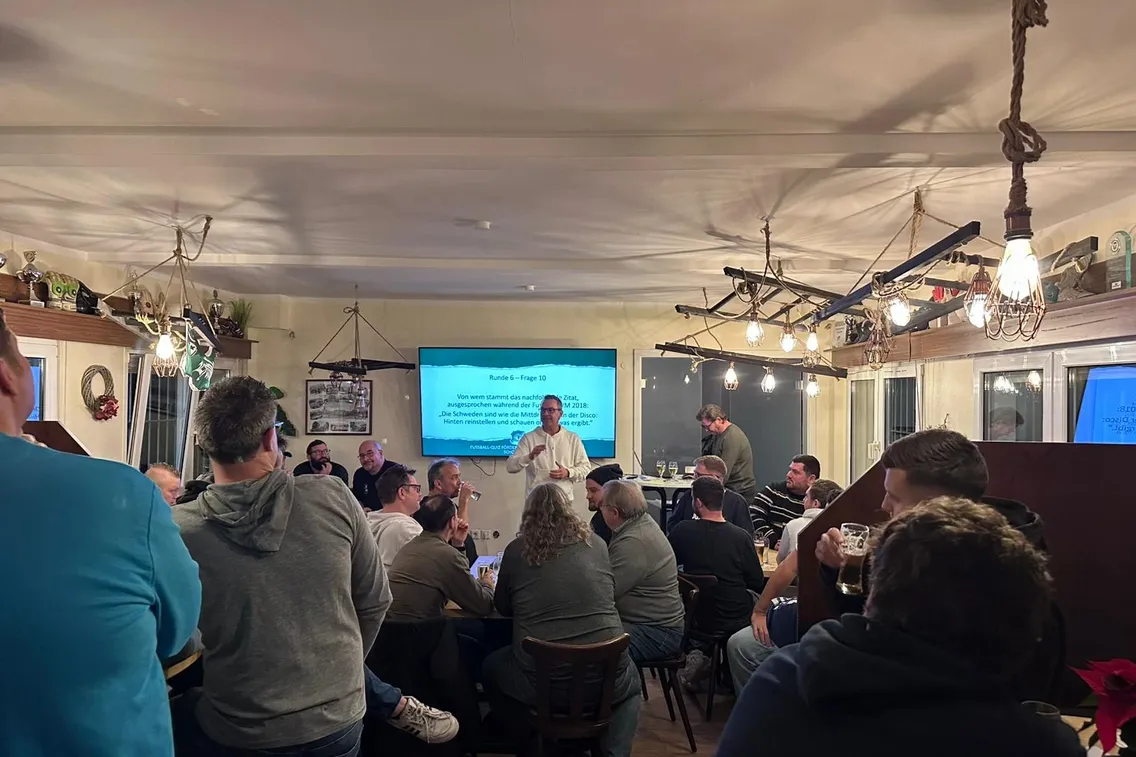 Foto zum Newsartikel Nachbericht: Fußballquiz des Förderkreises