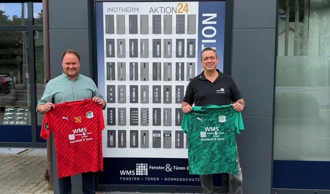 WMS Fenster & Türen bleibt Hauptsponsor der Spielvereinigung