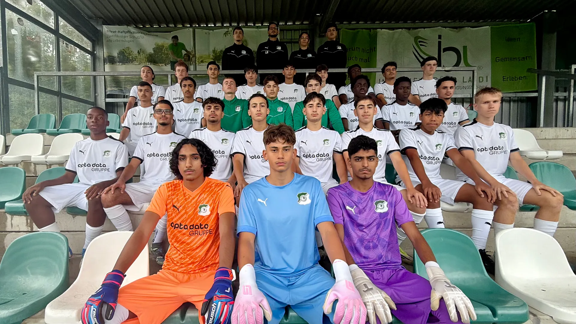 Mannschaftsfoto U17-Junioren