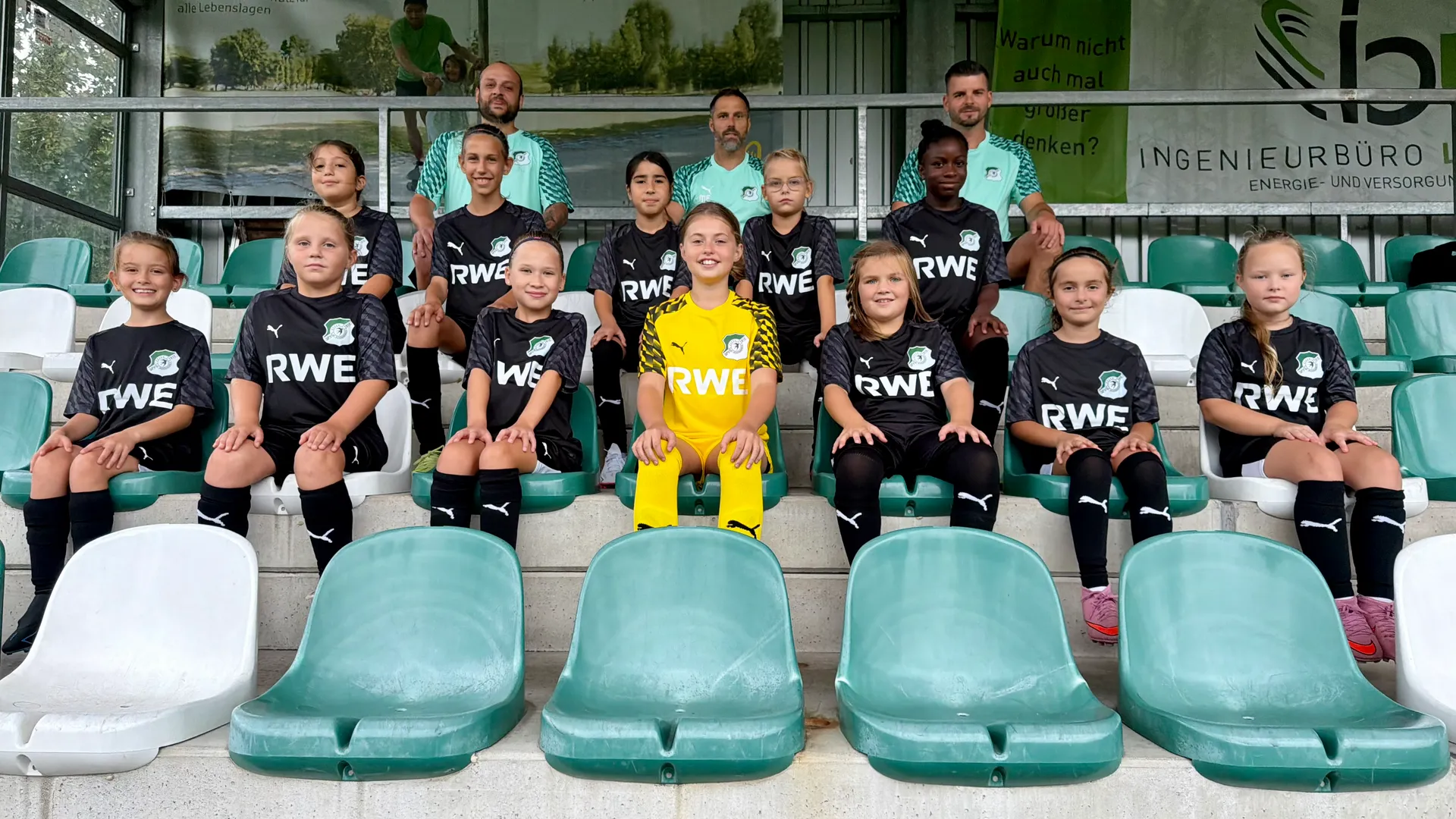 Mannschaftsfoto U11-Juniorinnen