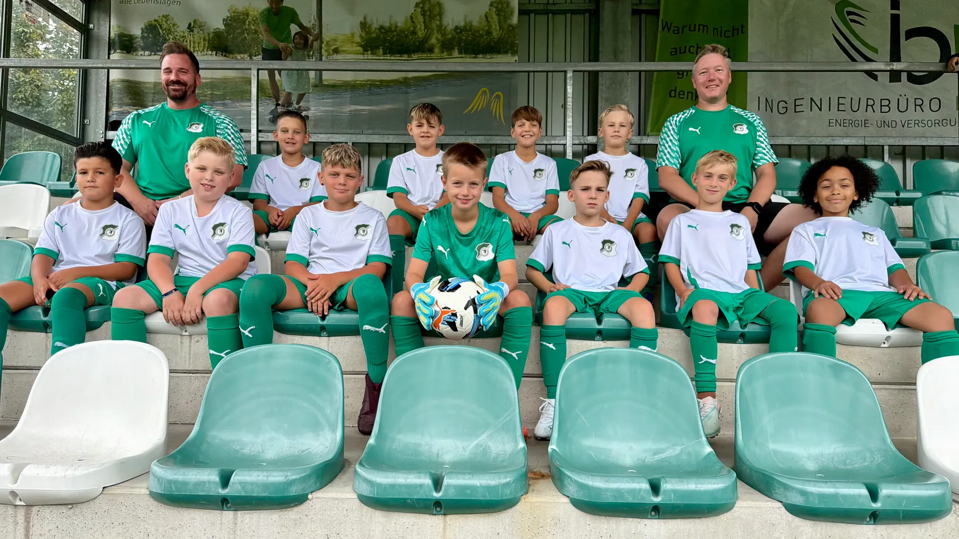 Mannschaftsfoto U10-Junioren II