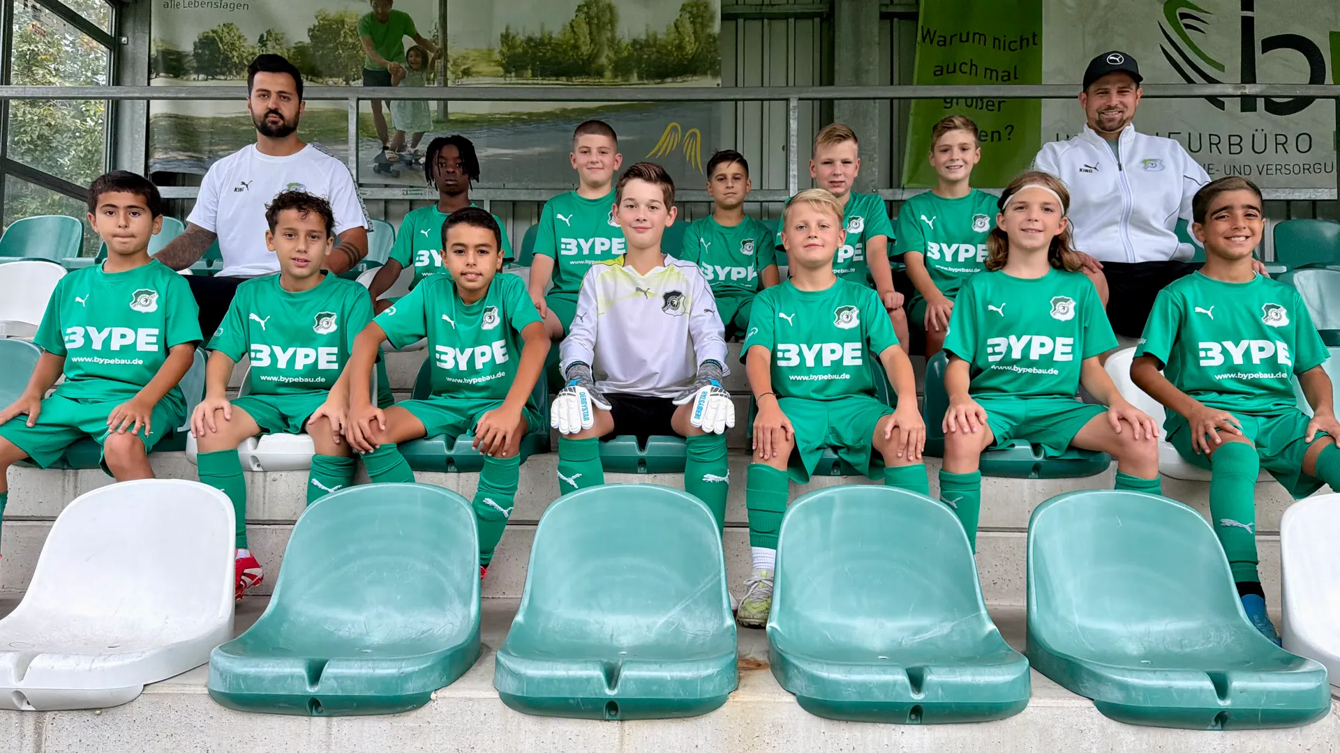Mannschaftsfoto U10-Junioren I