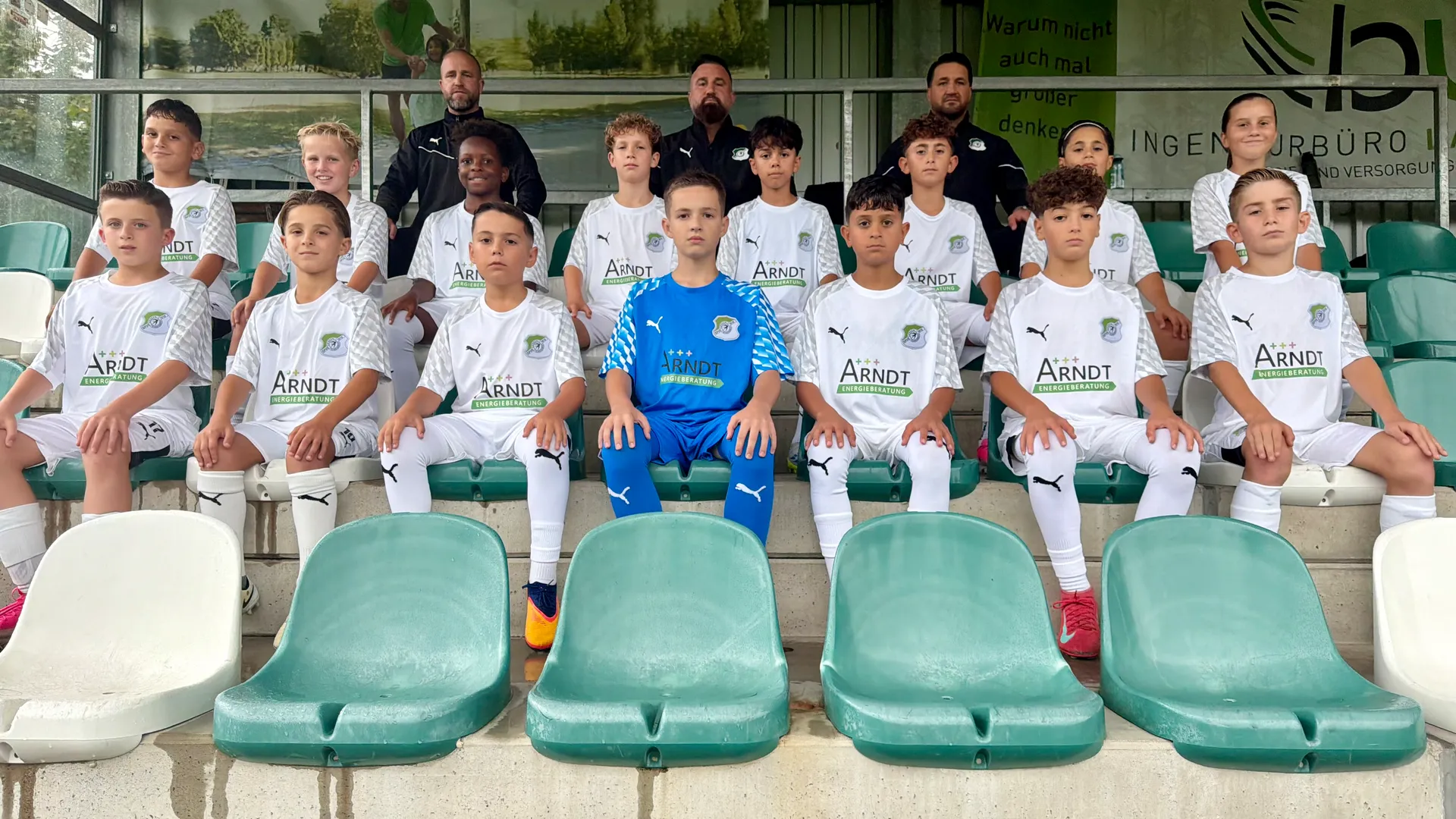 Mannschaftsfoto U12-Junioren