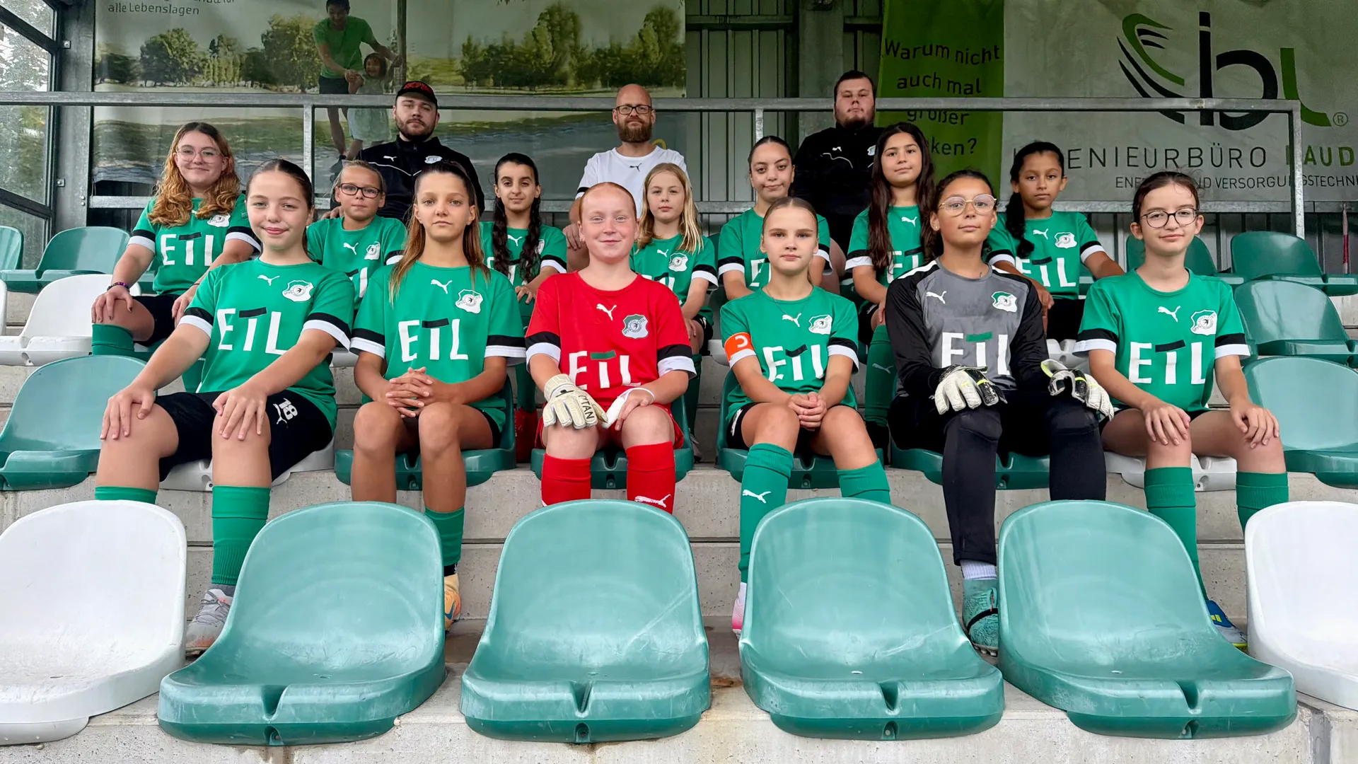 Mannschaftsfoto U13-Juniorinnen