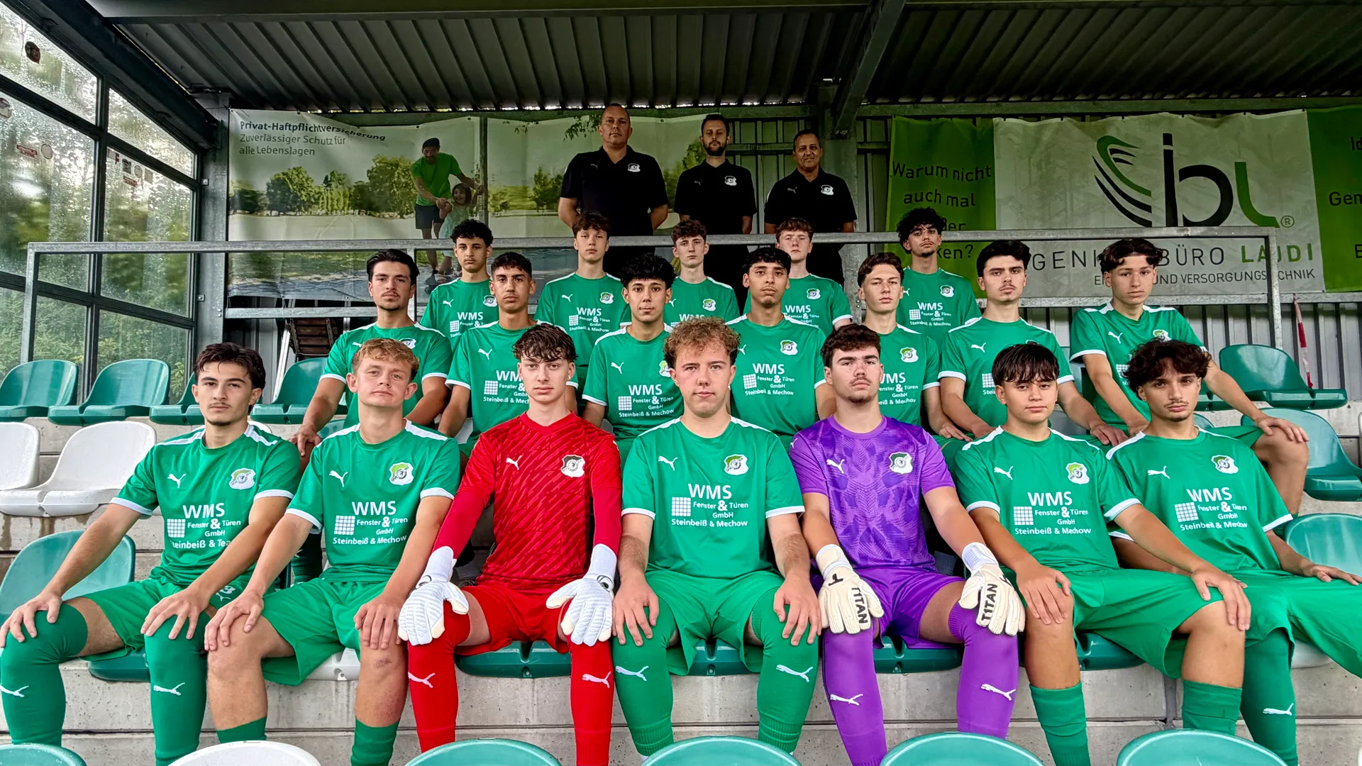 Mannschaftsfoto U18-Junioren