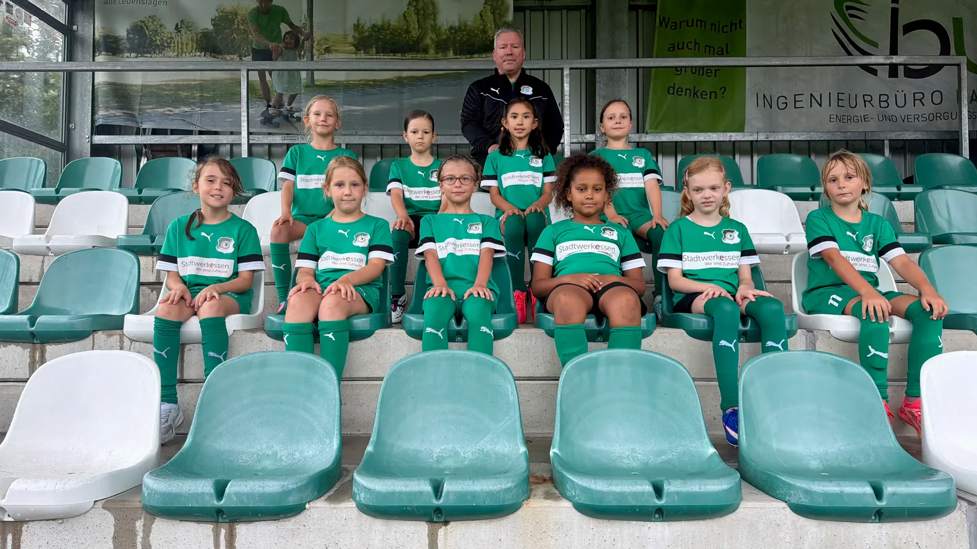 Mannschaftsfoto U9-Juniorinnen