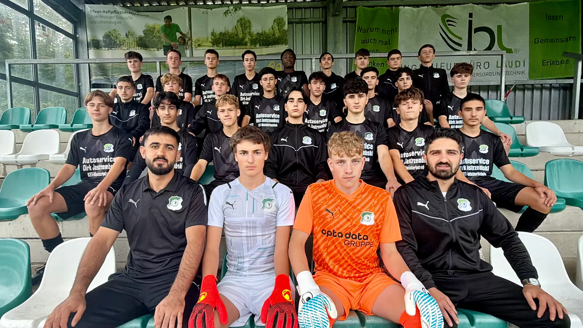 Mannschaftsfoto U16-Junioren