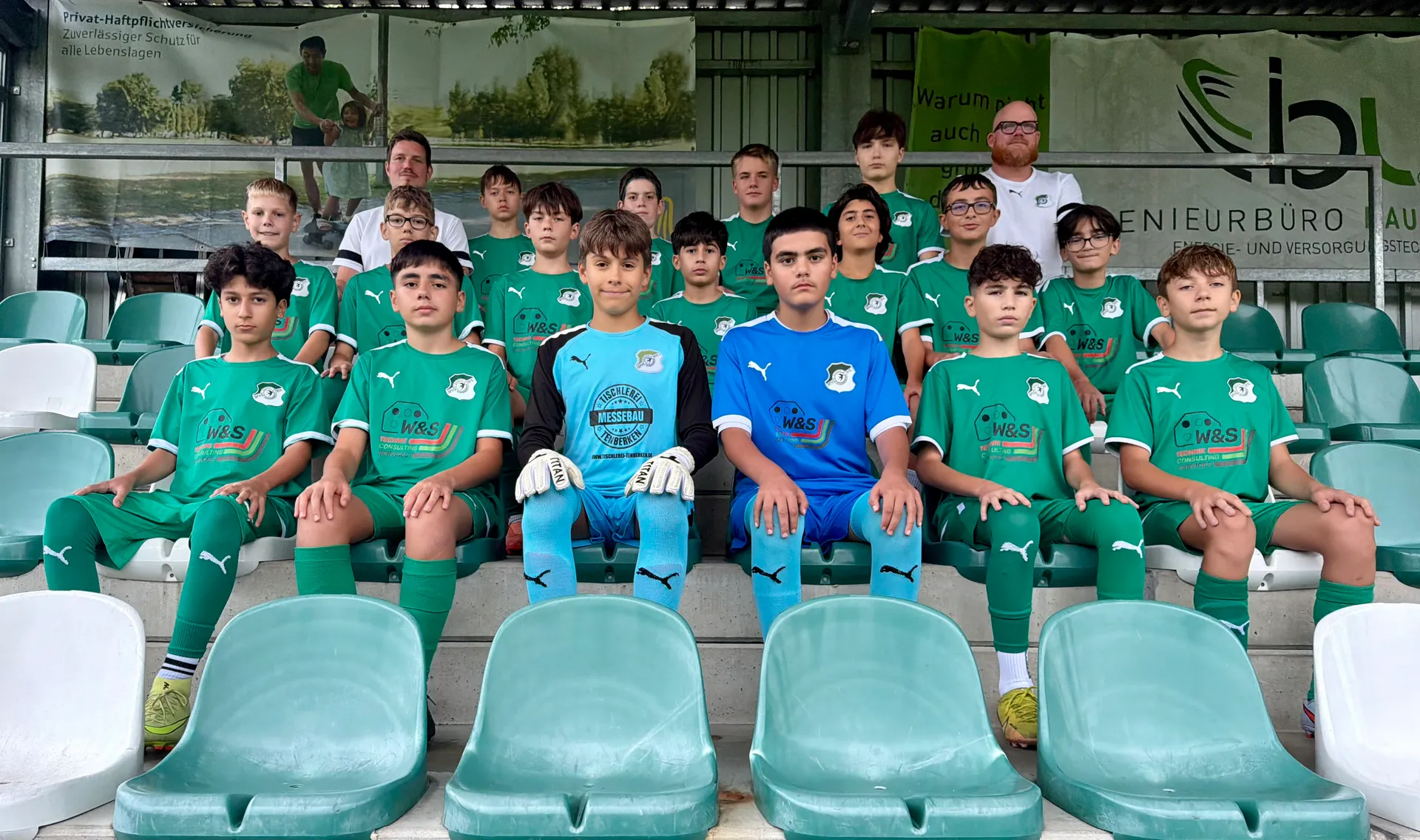 Mannschaftsfoto U14 II-Junioren / C III