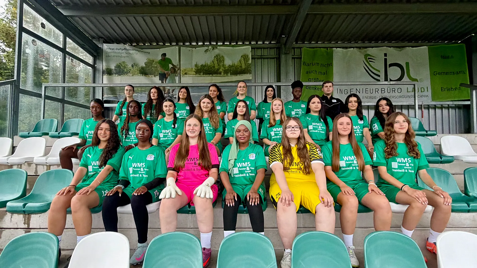 Mannschaftsfoto U17-Juniorinnen