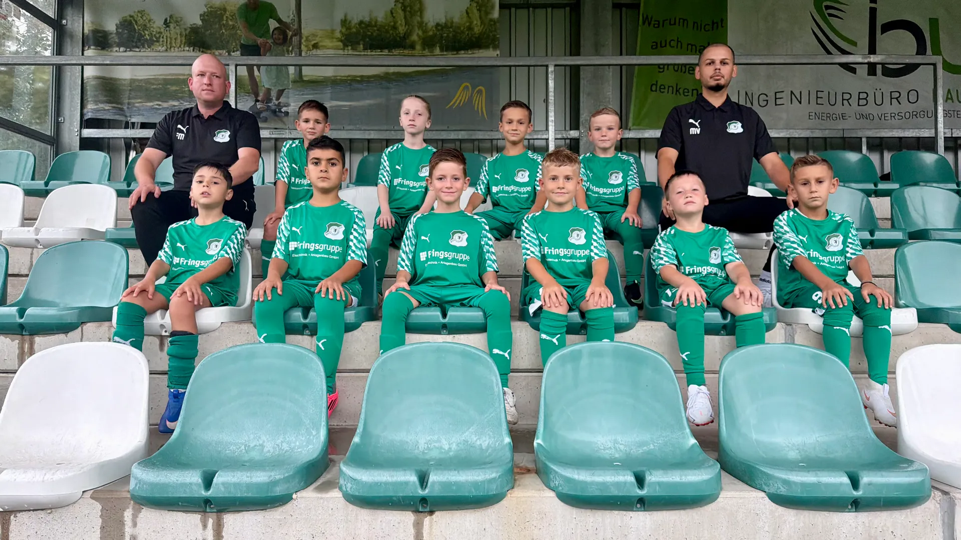Mannschaftsfoto U8-Junioren I