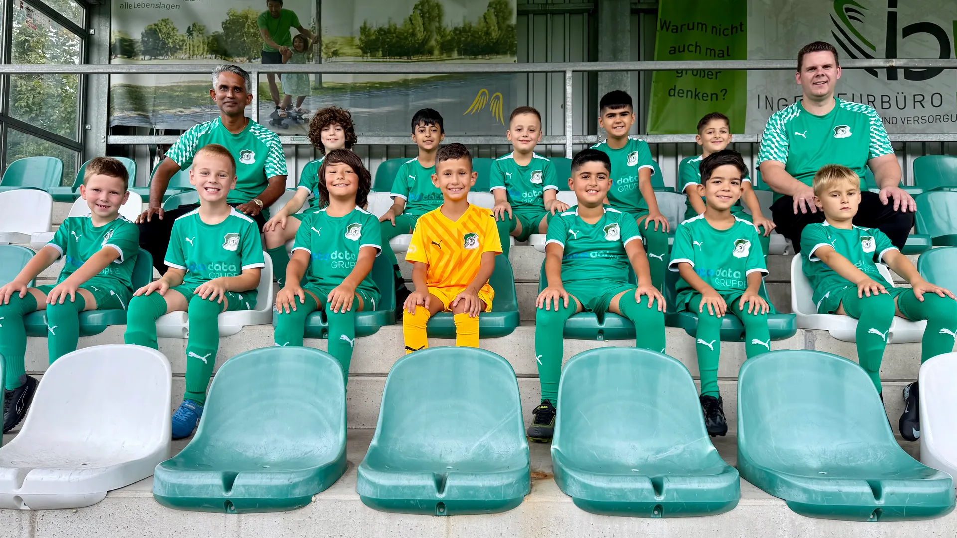 Mannschaftsfoto U9-Junioren II