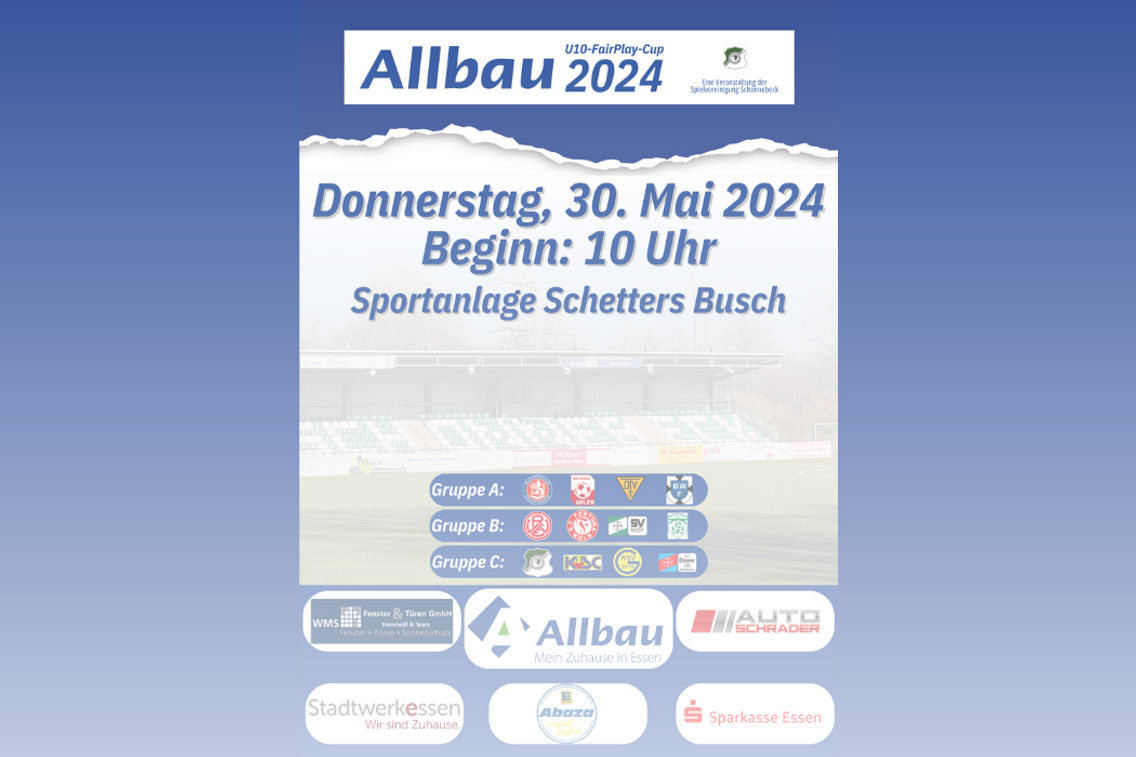 Foto zum Newsartikel Allbau U10-FairPlay-Cup am 30.05.2024