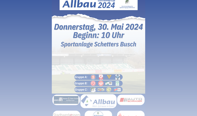 Allbau U10-FairPlay-Cup am 30.05.2024