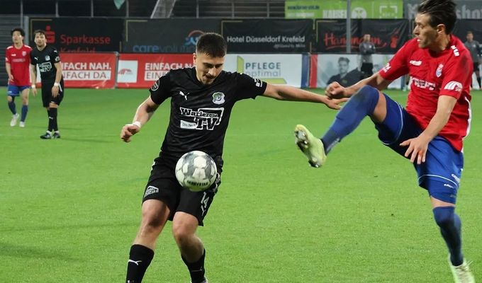 Schwalben unterliegen Regionalligaaufsteiger Uerdingen mit 1:3