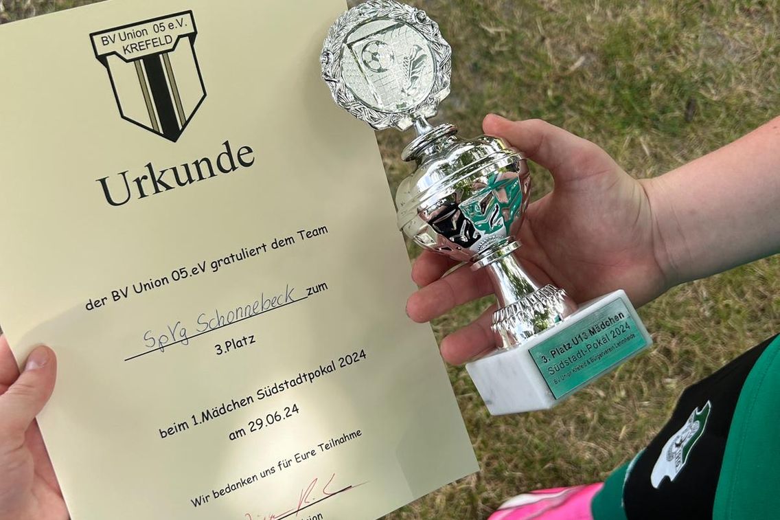 Foto zum Newsartikel Neugegründete U13-Juniorinnen mit Achtungserfolg