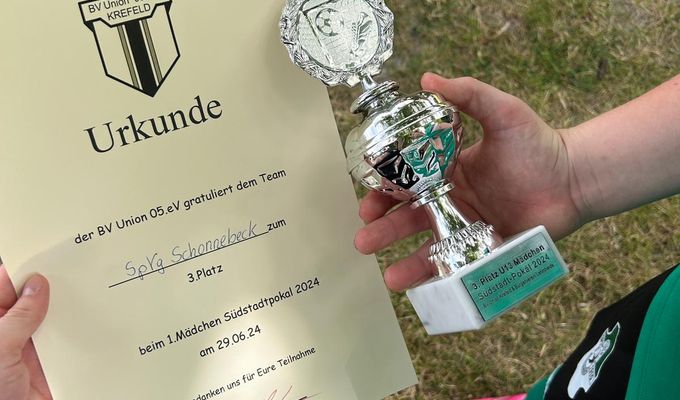 Neugegründete U13-Juniorinnen mit Achtungserfolg