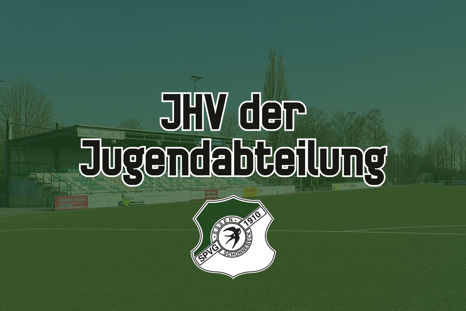 Einladung zur JHV der Jugendabteilung