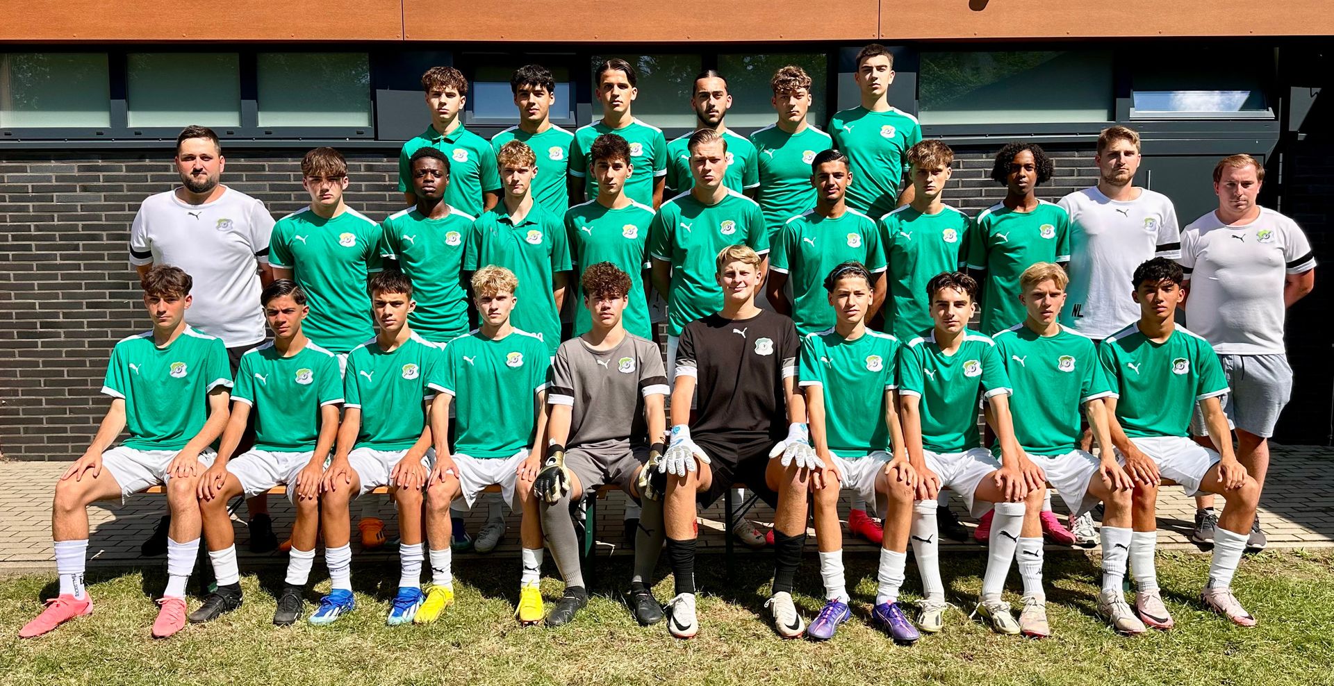 Mannschaftsfoto U17-Junioren