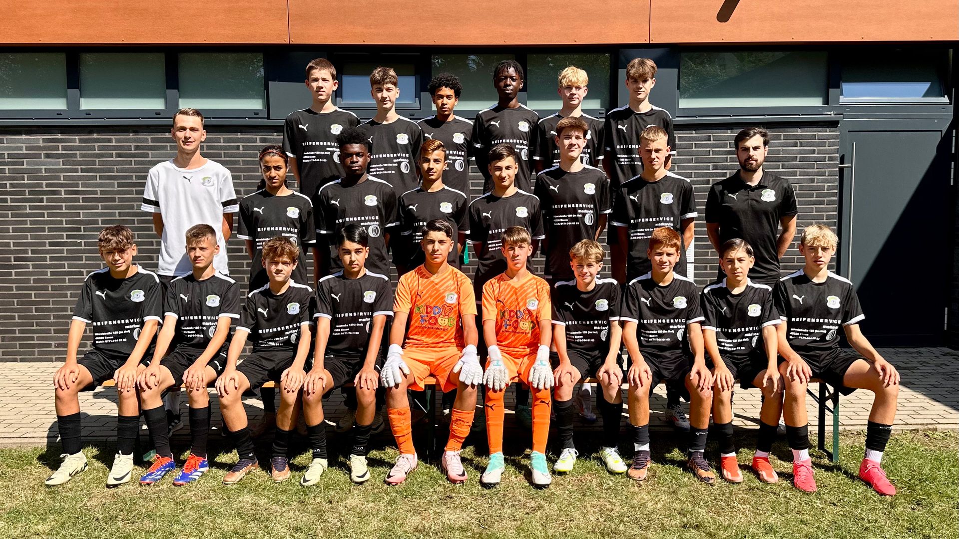 Mannschaftsfoto U15-Junioren