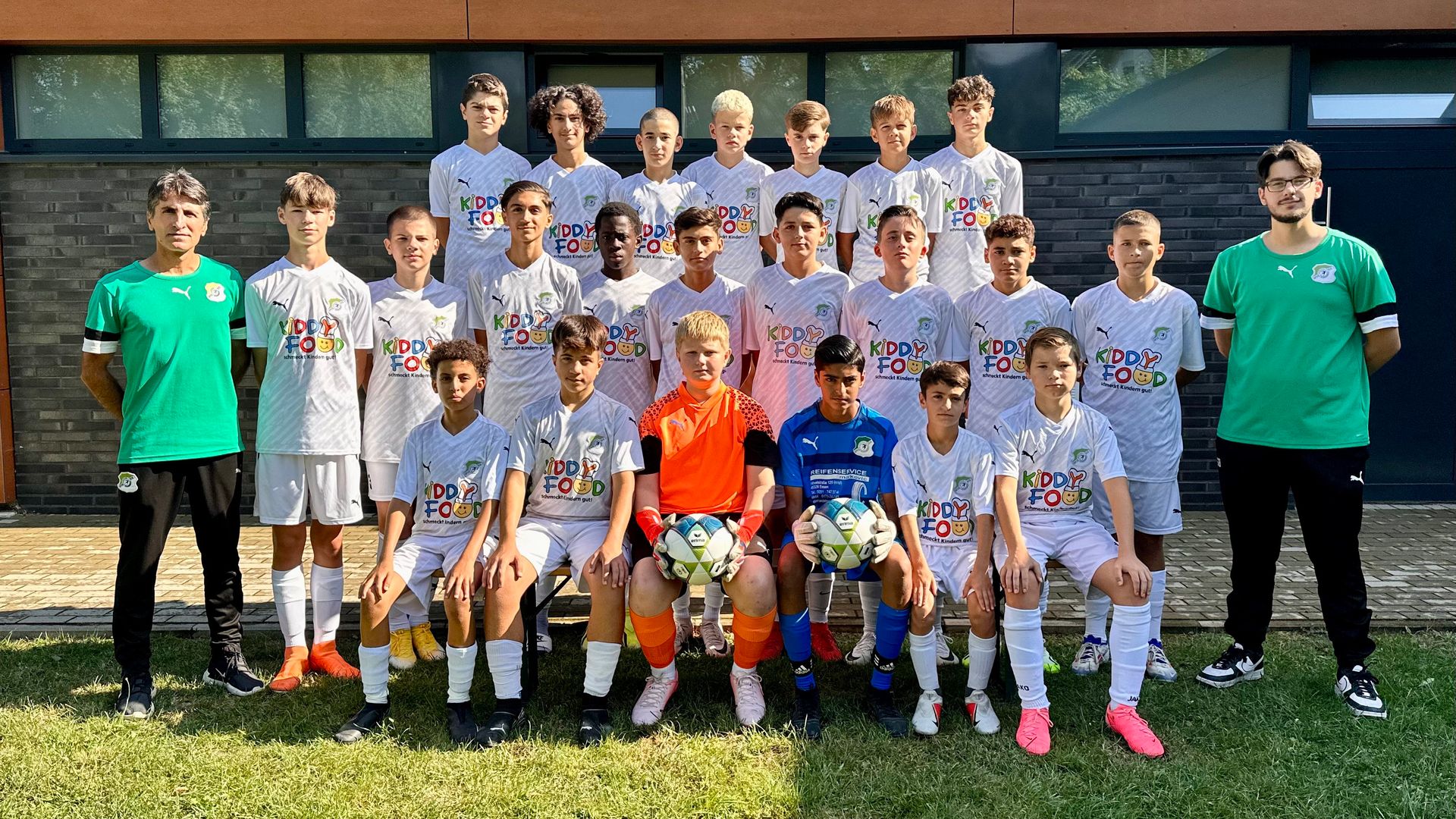 Mannschaftsfoto U14-Junioren