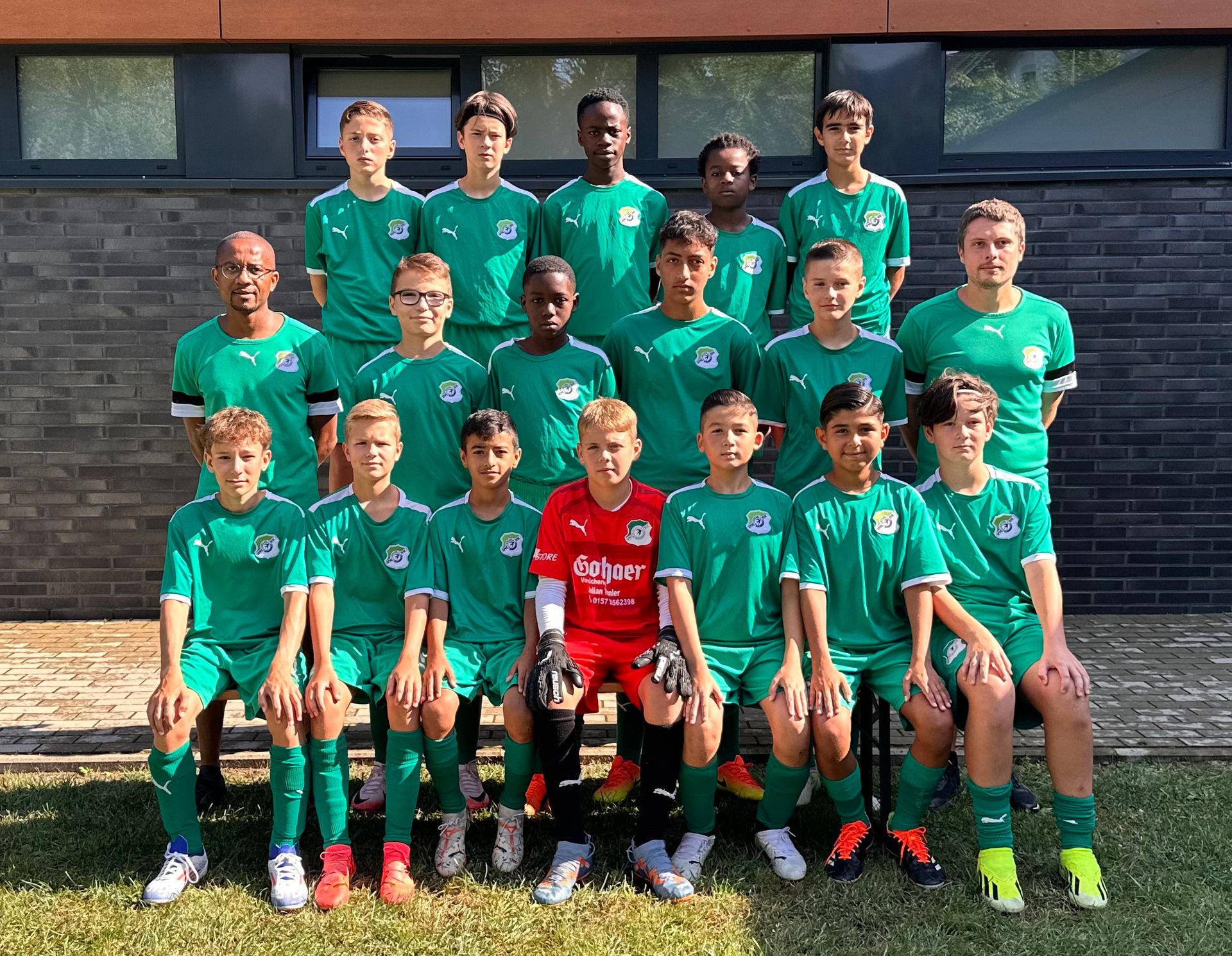 Mannschaftsfoto U13-Junioren