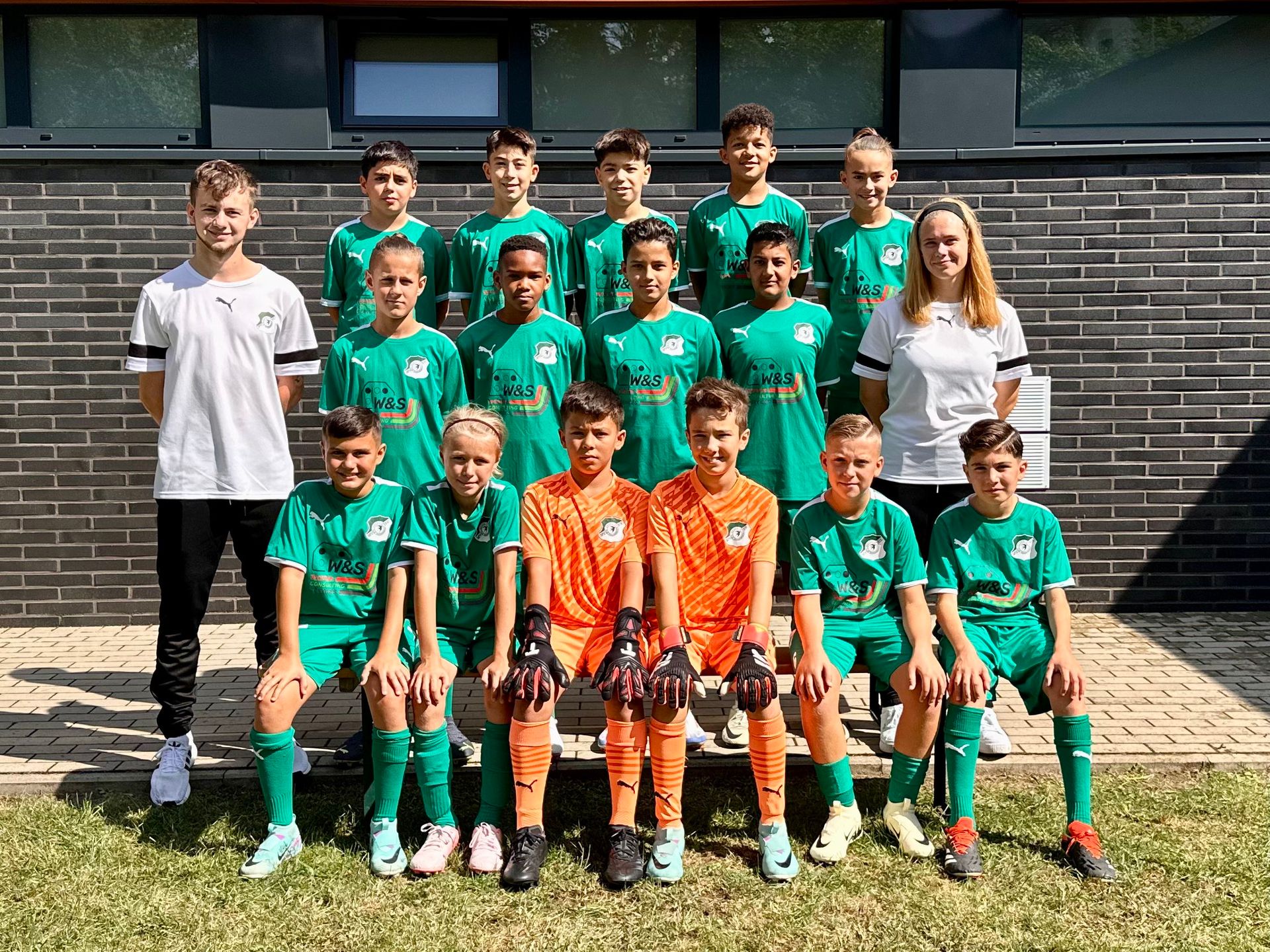 Mannschaftsfoto U12-Junioren