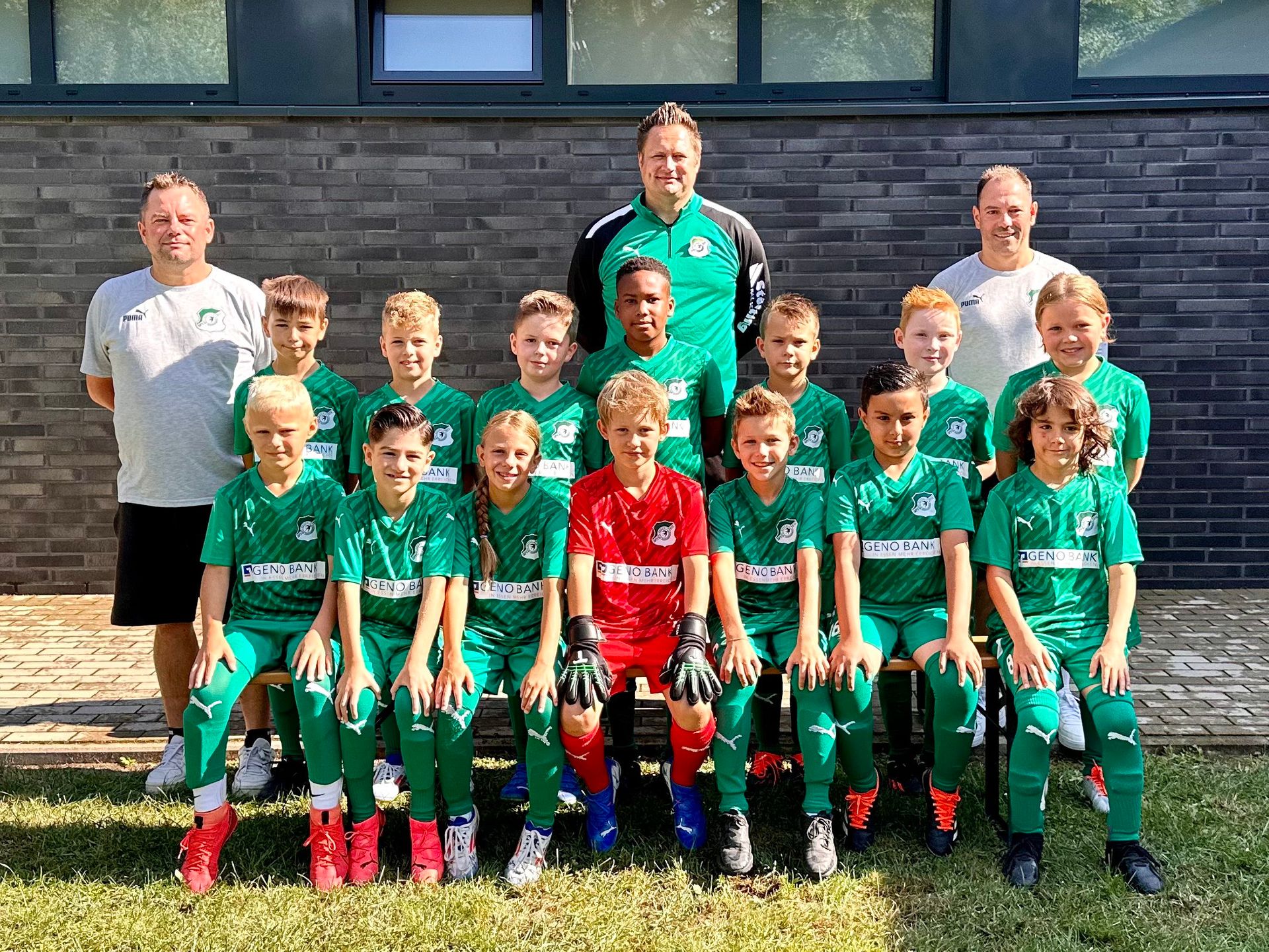 Mannschaftsfoto U10-Junioren II
