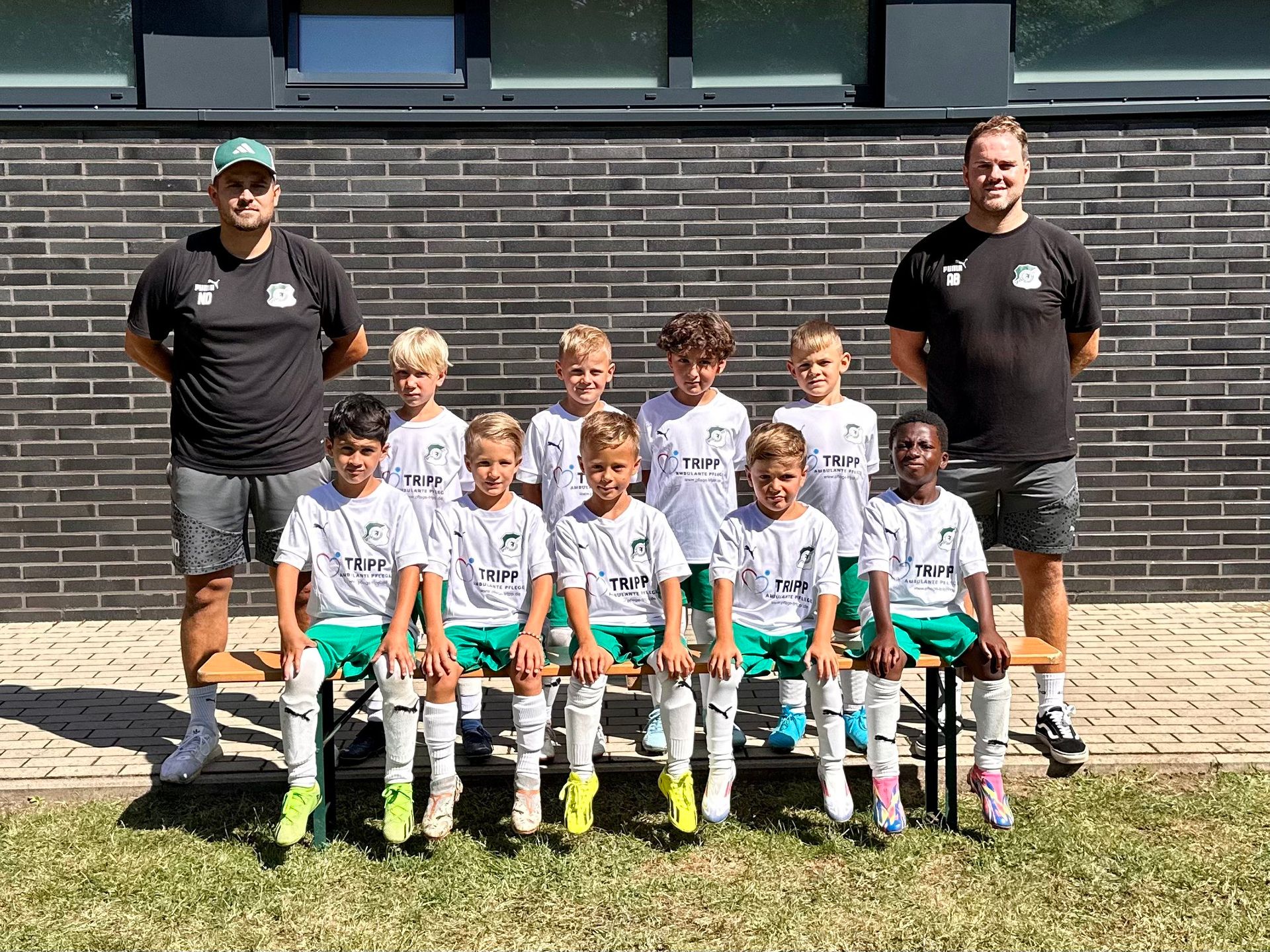 Mannschaftsfoto U8-Junioren I