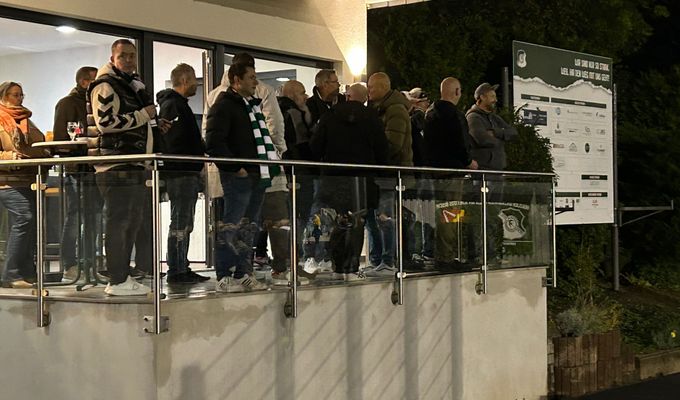 Impressionen aus der Loge vom 8:1-Sieg