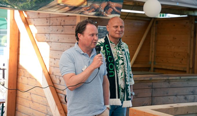 Flutlicht, Fußball und Netzwerk: WECON Afterwork-Event